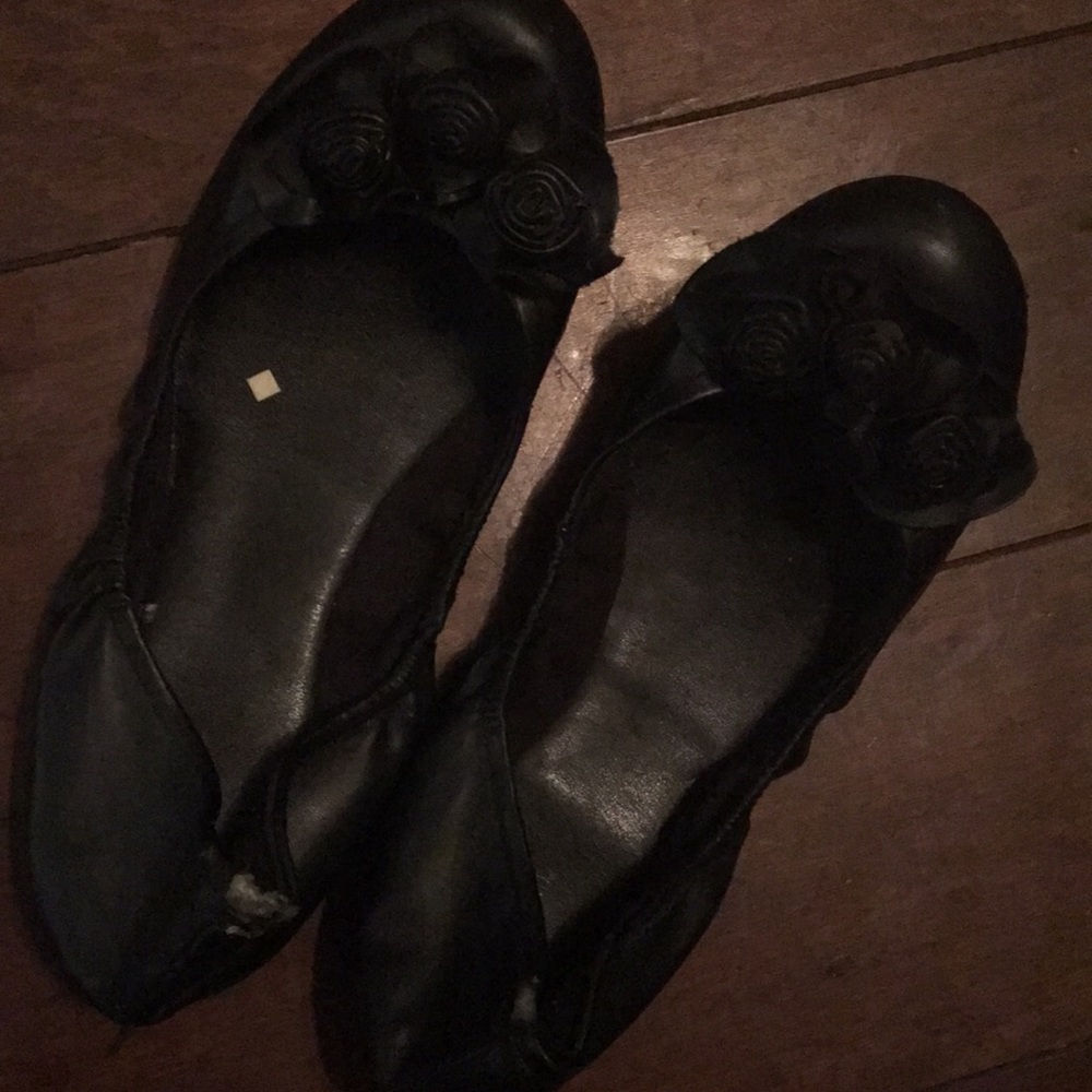 Black flats